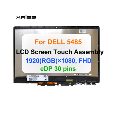 Đối với Inspiron 14 5482 5485 5491 2 trong 1 P93G P93G001 1080p màn hình cảm ứng LCD Bộ lắp ráp laptop thay thế